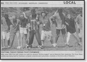 Kitchener Record :: Sept 6, 2002