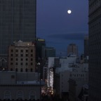 Street Parade in Moonlight