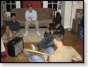 At my first SF apartment with Waterloo friends