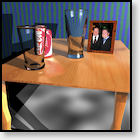 CS 488 Final Scene :: Rendered in mjray