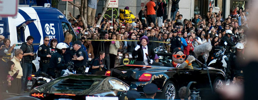 'Kidnapping&rsquo; the SF Giants Mascot :: Batkid Day :: San Francisco, CA, USA