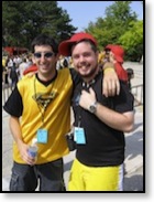Waterloo Frosh Leading with my friend Joel